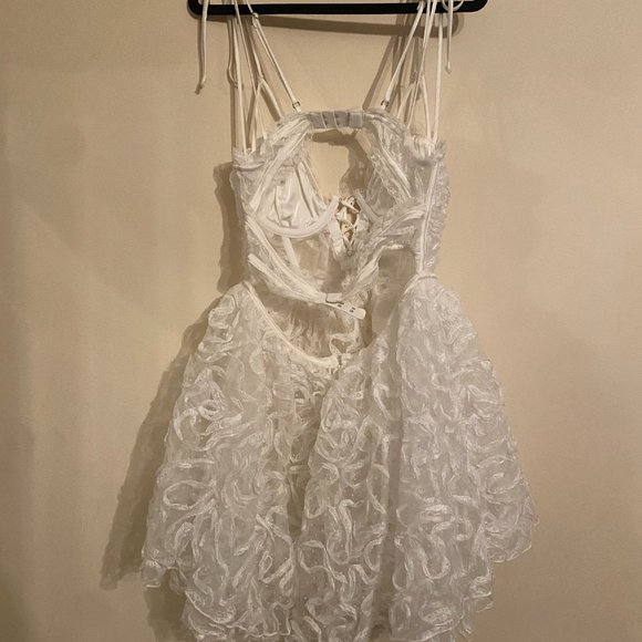 For Love And Lemons Size Small Sheer Dress (Worn only once) - Picture 4 of 7